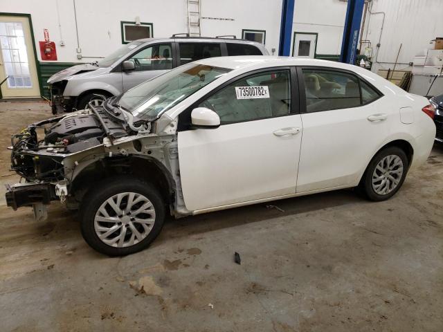 TOYOTA COROLLA L 2017 with VIN 5YFBURHE4HP598693 - Photo from auction