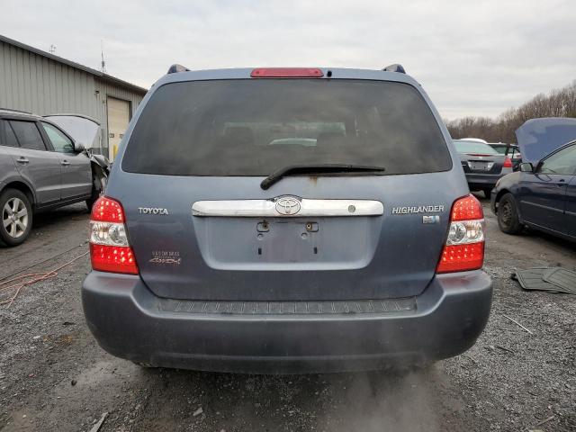 Photo 6 from auction – 2006 TOYOTA HIGHLANDER with VIN JTEEW21A260007317