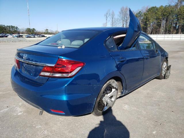 Photo 3 from auction – 2014 HONDA CIVIC LX with VIN 19XFB2F55EE002344