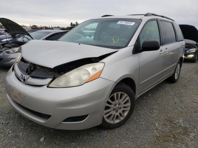 TOYOTA SIENNA CE 2008 with VIN 5TDZK23C48S103174 - Photo from auction