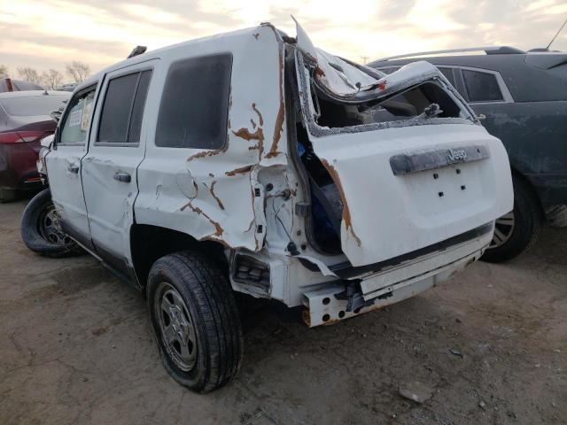 Photo 2 from auction – 2016 JEEP PATRIOT SP with VIN 1C4NJPBB6GD649203