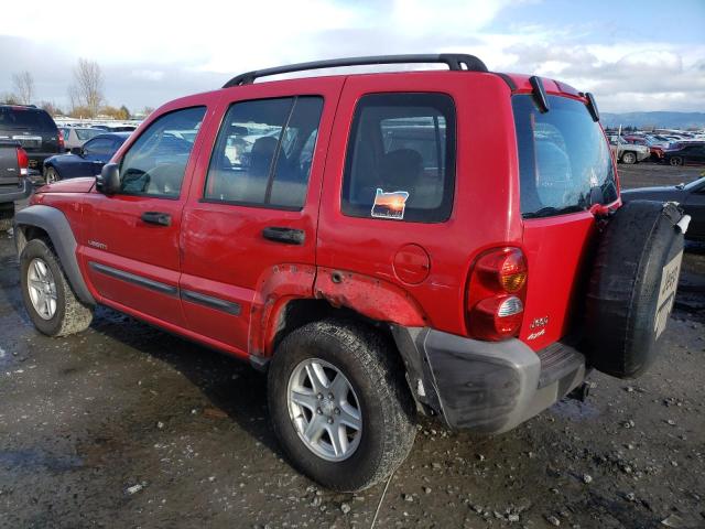 Photo 2 from auction – 2004 JEEP LIBERTY SP with VIN 1J4GL48K44W227157