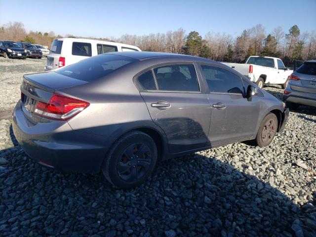 Photo 3 from auction – 2013 HONDA CIVIC LX with VIN 19XFB2F59DE223749