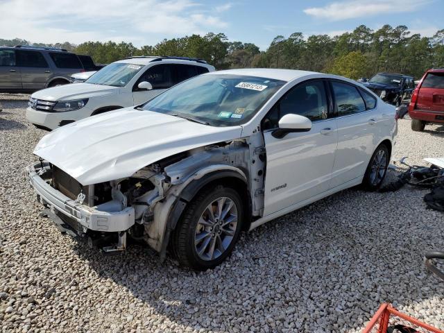 FORD FUSION SE 2017 with VIN 3FA6P0LU3HR382014 - Photo from auction