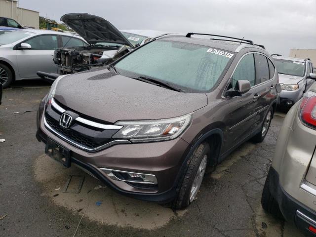 HONDA CR-V EXL 2015 with VIN 2HKRM4H74FH641426 - Photo from auction