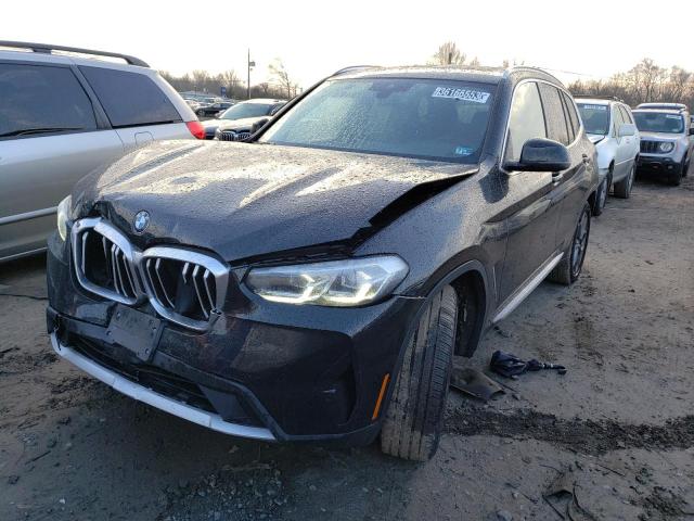 BMW X3 XDRIVE3 2022 with VIN WBX57DP02NN154138 - Photo from auction