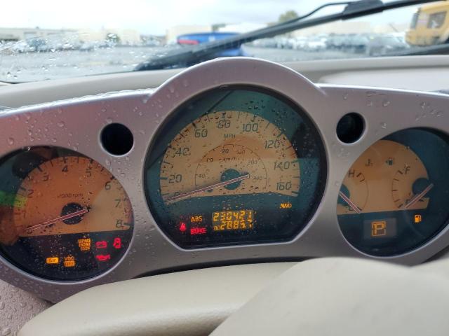 Photo 9 from auction – 2004 NISSAN MURANO SL with VIN JN8AZ08W44W337331