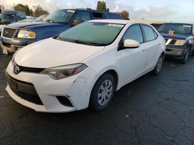 Photo 1 from auction – 2015 TOYOTA COROLLA L with VIN 2T1BURHE0FC261824