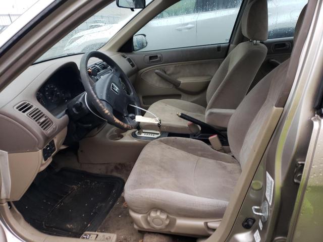 Photo 7 from auction – 2001 HONDA CIVIC EX with VIN JHMES26741S001902