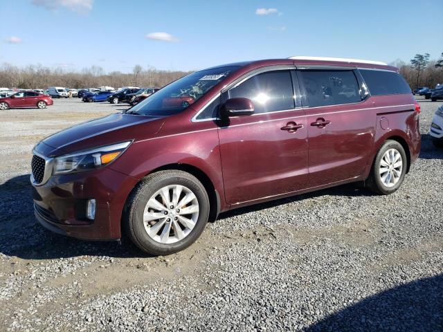 KIA SEDONA EX 2018 with VIN KNDMC5C16J6362889 - Photo from auction