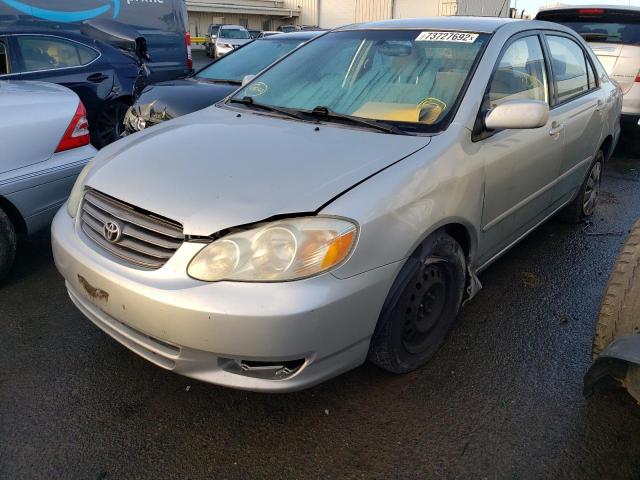 TOYOTA COROLLA CE 2003 with VIN JTDBR32E730021036 - Photo from auction