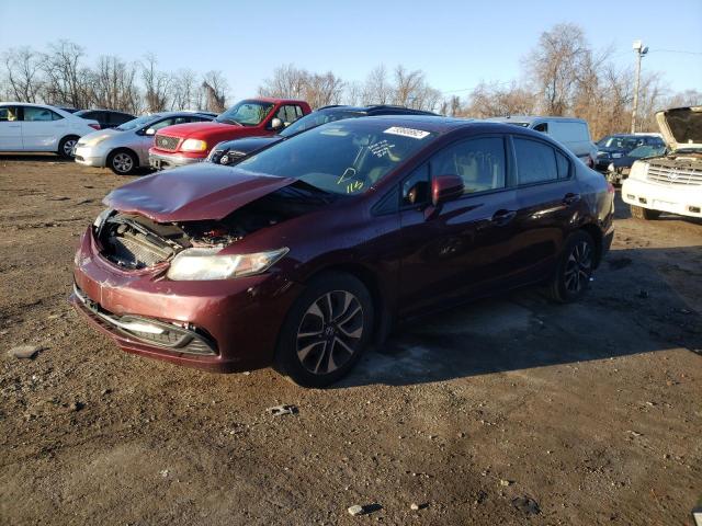 HONDA CIVIC EX 2015 with VIN 19XFB2F81FE228960 - Photo from auction