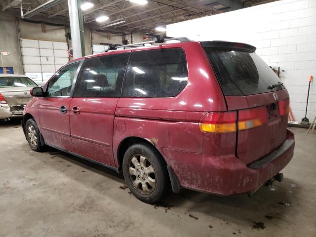 Photo 2 from auction – 2002 HONDA ODYSSEY EX with VIN 2HKRL18692H012974