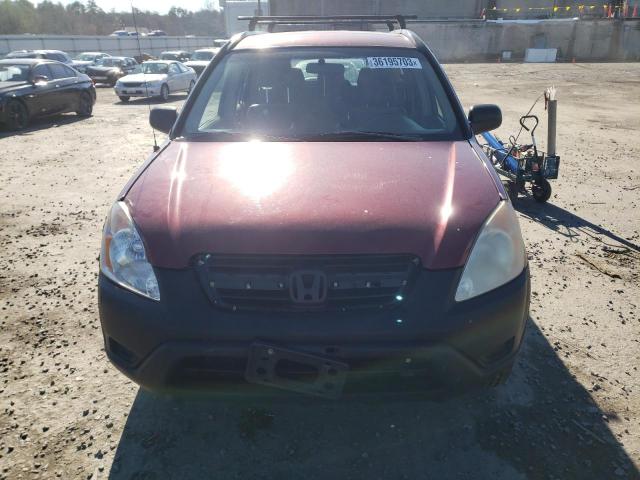 Photo 5 from auction – 2002 HONDA CR-V LX with VIN JHLRD78482C030752
