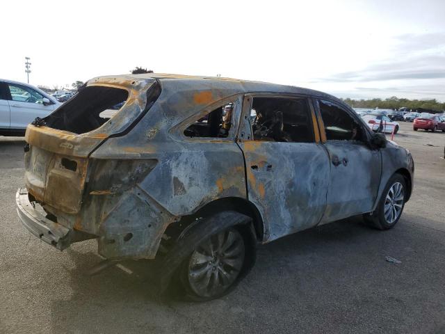 Photo 3 from auction – 2016 ACURA MDX TECHNO with VIN 5FRYD4H48GB048488
