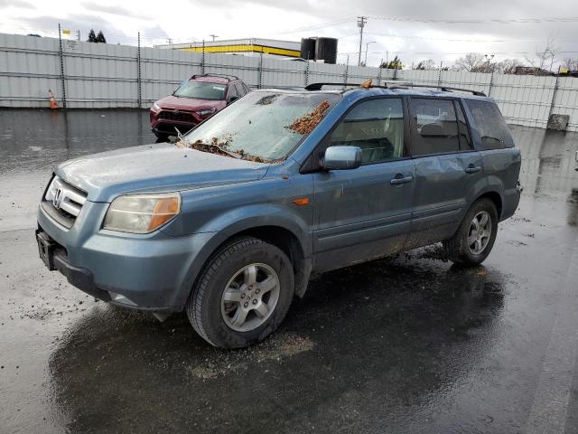 HONDA PILOT EX 2006 with VIN 2HKYF18676H533992 - Photo from auction