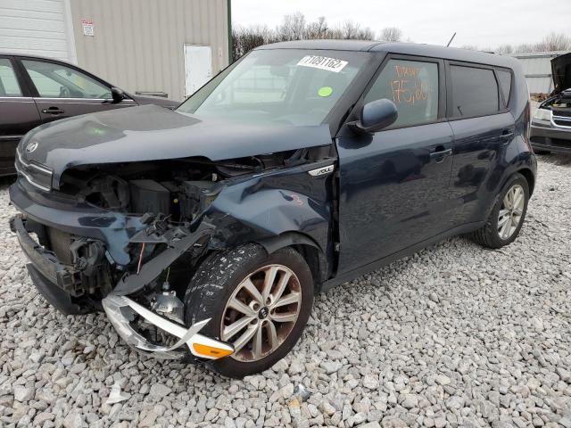 KIA SOUL + 2017 with VIN KNDJP3A57H7412107 - Photo from auction