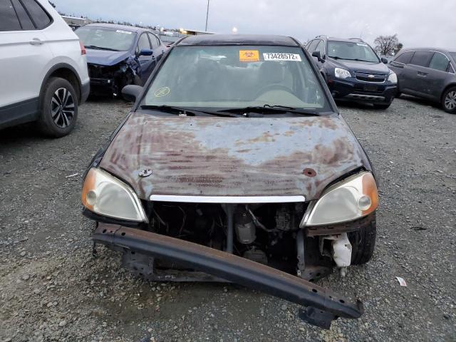 Photo 5 from auction – 2001 HONDA CIVIC DX with VIN JHMES15291S002060
