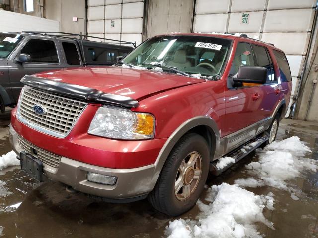 FORD EXPEDITION 2003 with VIN 1FMFU18L63LB16854 - Photo from auction