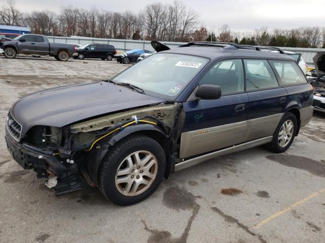 SUBARU LEGACY OUT 2003 with VIN 4S3BH675437610470 - Photo from auction