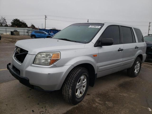 Photo 1 from auction – 2006 HONDA PILOT LX with VIN 2HKYF18146H555646