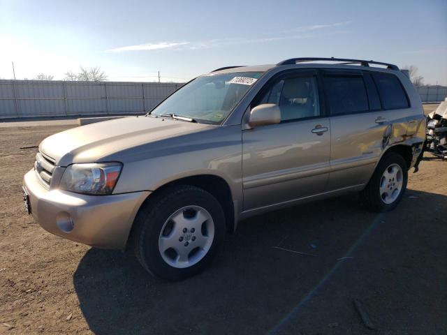 TOYOTA HIGHLANDER 2007 with VIN JTEEP21A170207944 - Photo from auction
