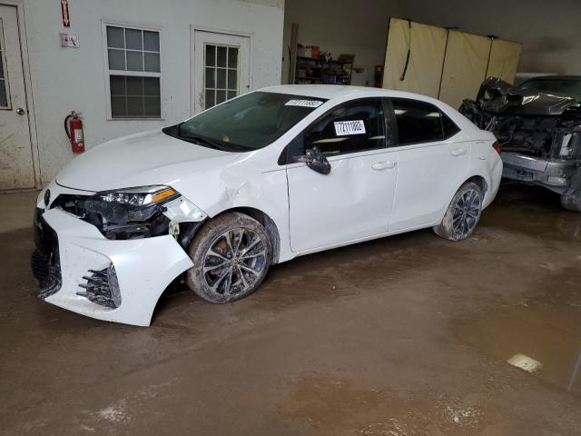 TOYOTA COROLLA L 2018 with VIN 5YFBURHEXJP796555 - Photo from auction