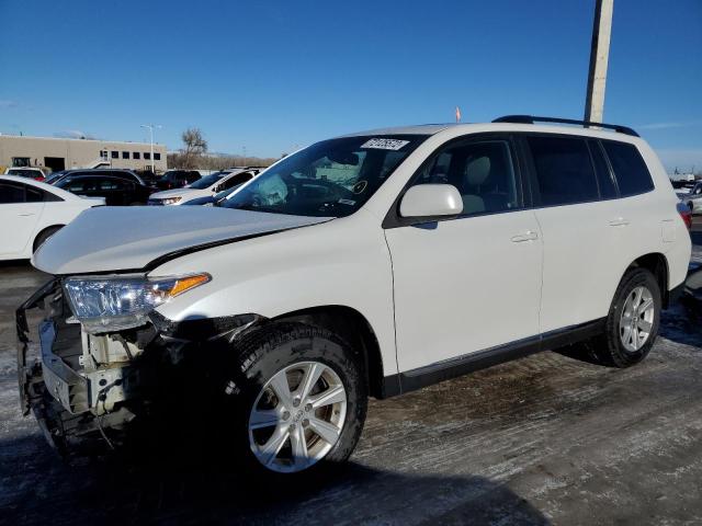 TOYOTA HIGHLANDER 2011 with VIN 5TDBK3EHXBS058457 - Photo from auction