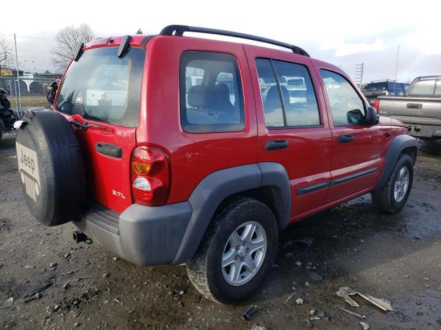 Photo 3 from auction – 2004 JEEP LIBERTY SP with VIN 1J4GL48K44W227157