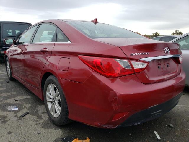 Photo 2 from auction – 2014 HYUNDAI SONATA GLS with VIN 5NPEB4AC4EH837375