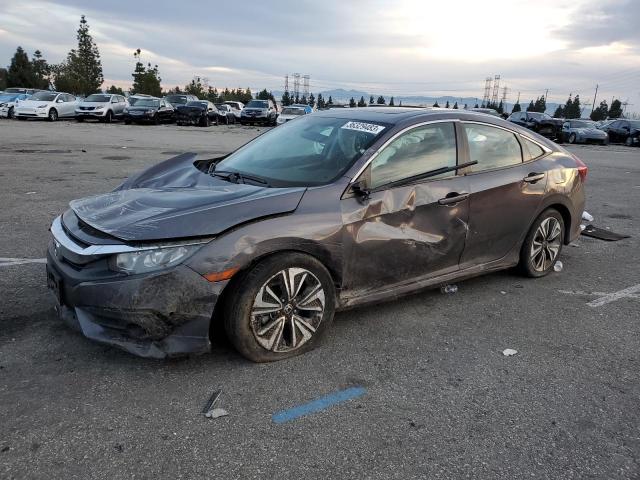 HONDA CIVIC EX 2017 with VIN 2HGFC1F39HH652455 - Photo from auction
