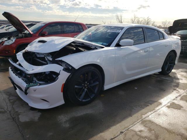 DODGE CHARGER GT 2022 with VIN 2C3CDXHG3NH148601 - Photo from auction