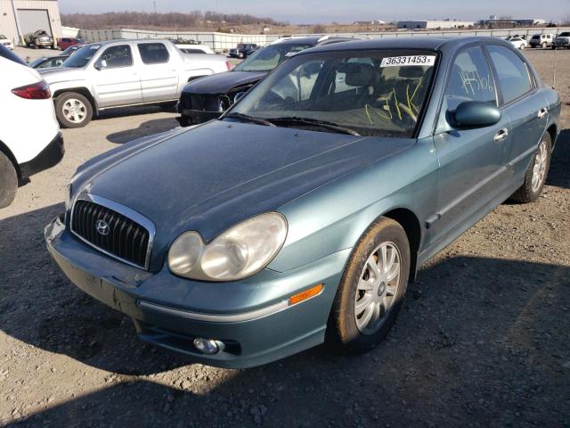 HYUNDAI SONATA GLS 2004 with VIN KMHWF35H44A053305 - Photo from auction