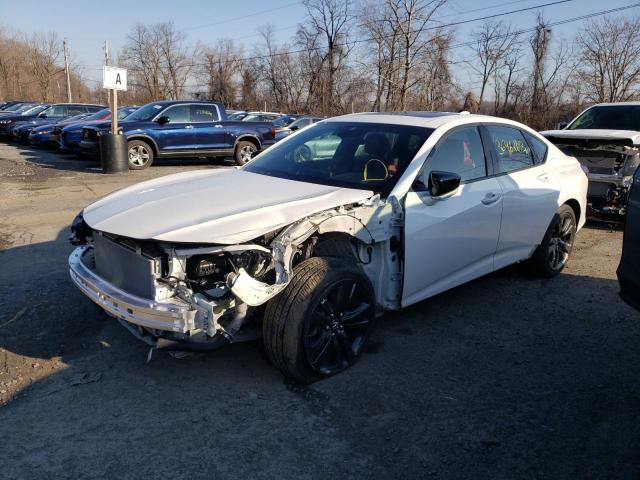 Photo 1 from auction – 2021 ACURA TLX TECH A with VIN 19UUB5F53MA013662