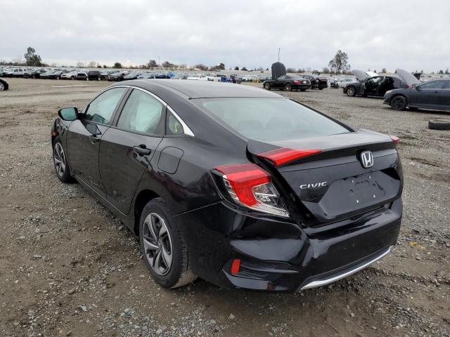 Photo 2 from auction – 2020 HONDA CIVIC LX with VIN 19XFC2F69LE203764