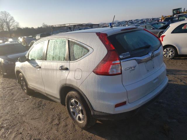 Photo 2 from auction – 2016 HONDA CR-V LX with VIN 5J6RM3H3XGL007147