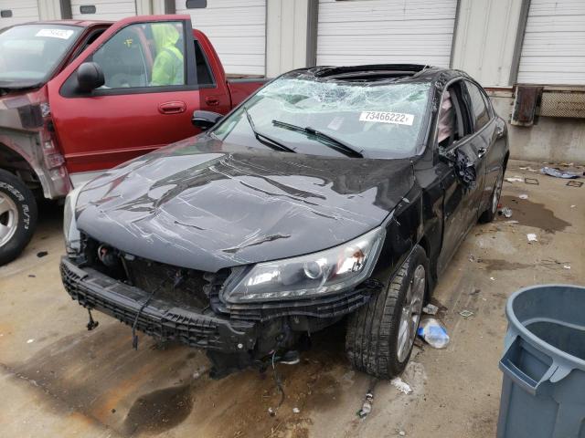 HONDA ACCORD EXL 2015 with VIN 1HGCR3F83FA037503 - Photo from auction