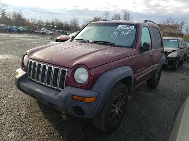 Photo 1 from auction – 2002 JEEP LIBERTY SP with VIN 1J4GL48K62W316029
