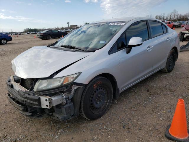 HONDA CIVIC LX 2013 with VIN 2HGFB2F52DH568370 - Photo from auction