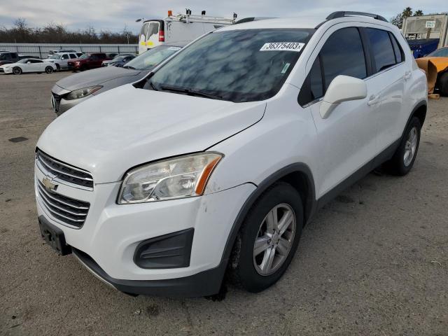 CHEVROLET TRAX 1LT 2015 with VIN 3GNCJRSBXFL231584 - Photo from auction