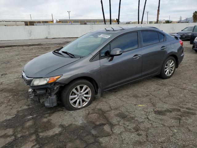 HONDA CIVIC EX 2012 with VIN 19XFB2F80CE345148 - Photo from auction