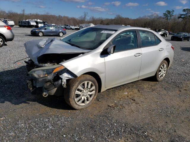 TOYOTA COROLLA L 2015 with VIN 2T1BURHE9FC449967 - Photo from auction