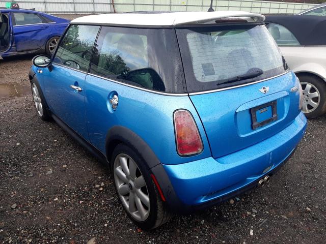 Photo 2 from auction – 2003 MINI COOPER S with VIN WMWRE33493TD73176