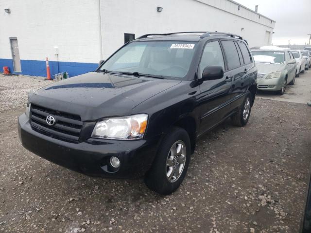 TOYOTA HIGHLANDER 2005 with VIN JTEEP21A350096861 - Photo from auction