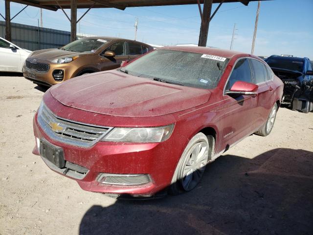 CHEVROLET IMPALA LT 2014 with VIN 2G1125S36E9107093 - Photo from auction