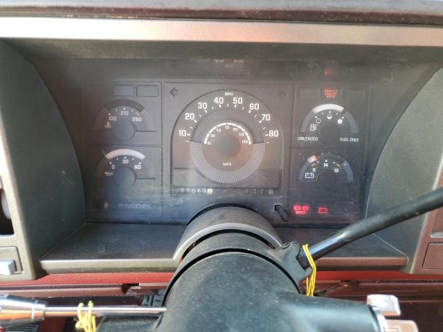 Photo 9 from auction – 1990 CHEVROLET GMT-400 C1 with VIN 2GCEC19K6L1128744
