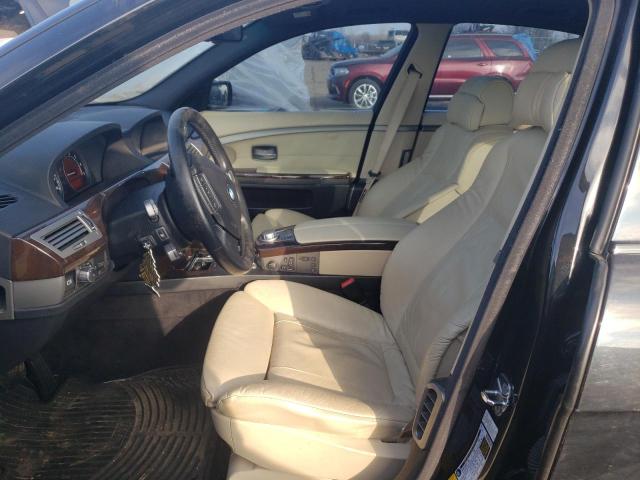 Photo 7 from auction – 2008 BMW 750 I with VIN WBAHL83548DT11240