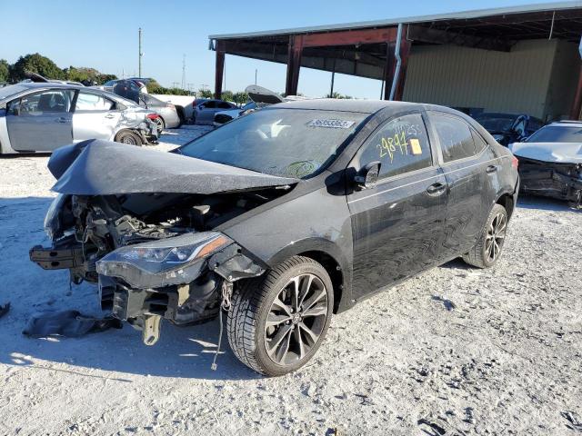 TOYOTA COROLLA L 2018 with VIN 5YFBURHE4JP810255 - Photo from auction