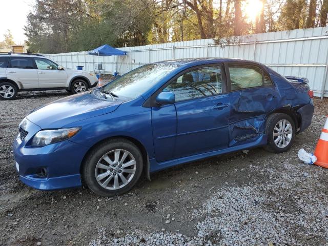 TOYOTA COROLLA BA 2009 with VIN 2T1BU40E19C072327 - Photo from auction