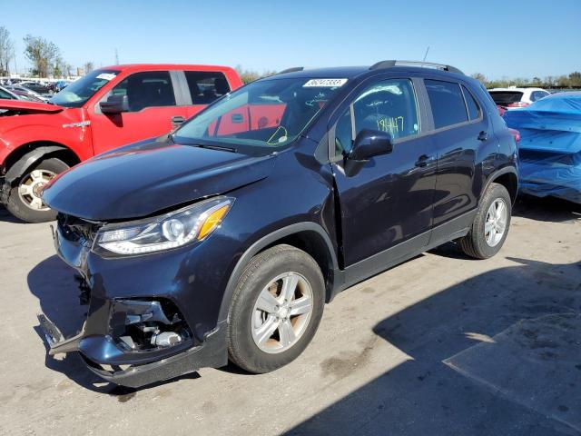 CHEVROLET TRAX 1LT 2021 with VIN KL7CJPSM2MB361563 - Photo from auction